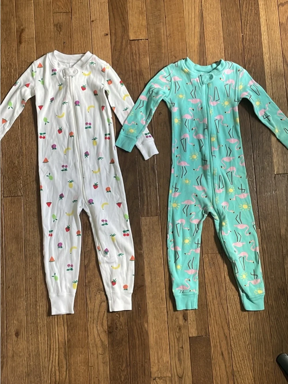 Hanna Andersson Zip up 3T Pajama Bundle